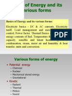 1.2 Basics of Energy and Its Various Formsn