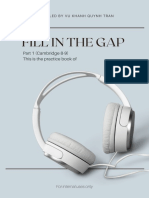 IELTS Listening - Fill in The Gap - Cam 8 9