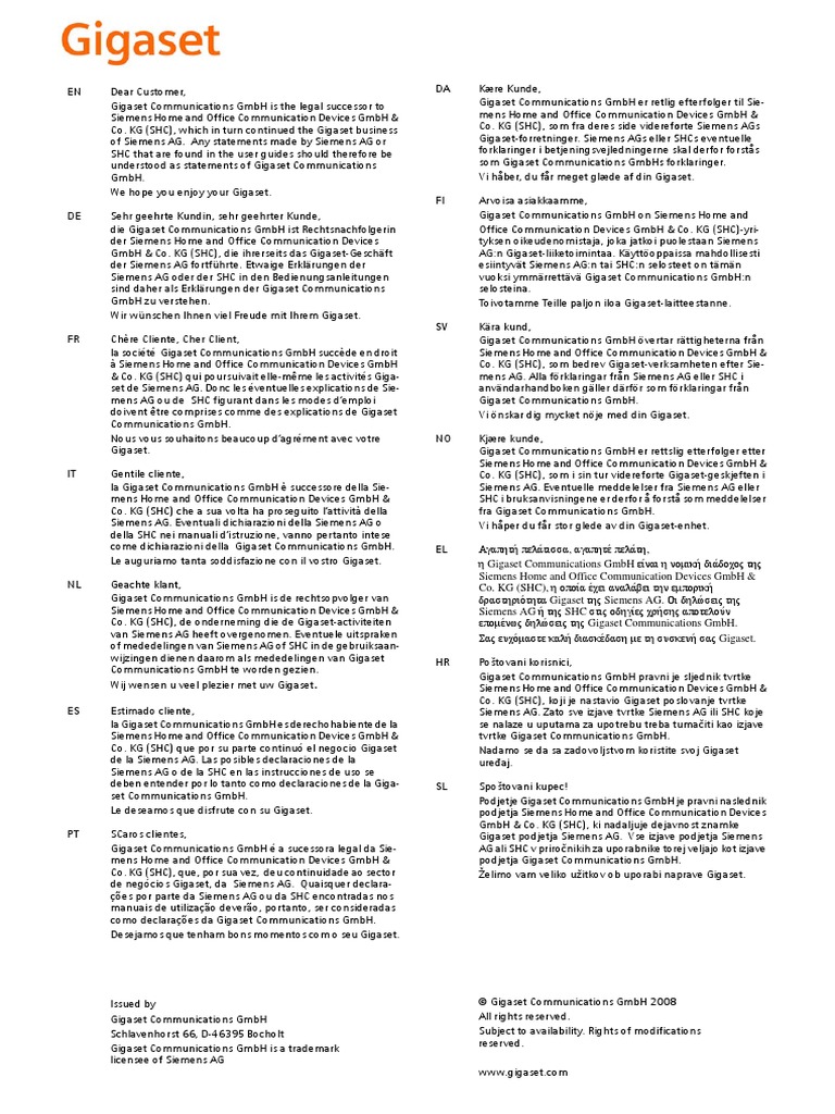 Batteria Ricambio Per Siemens Gigaset AS15 – 2,4V NiMH, 700mAh, Sostitutiva - 3