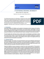 ICAS2022 Economics of Sustainale Regional Air Mobility