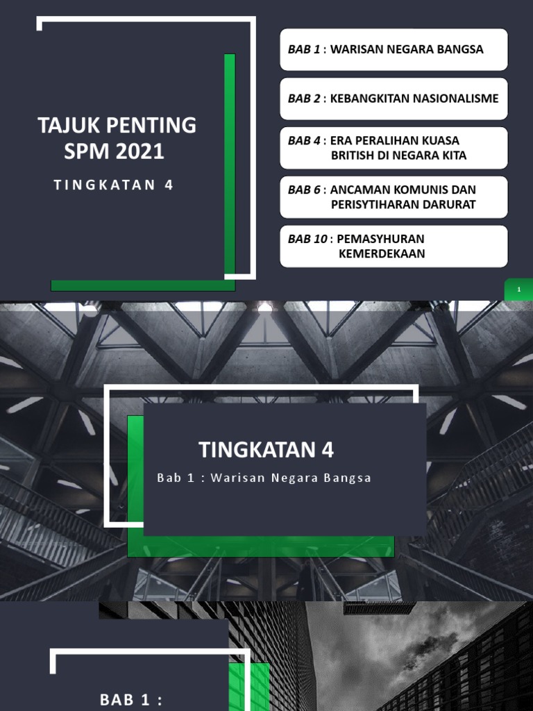 Tajuk Penting 2021 SPM | PDF