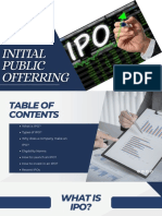 Table of Contents: Understanding the Basics of Initial Public Offerings (IPOs