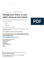 Make and Manage Your Choice or Your Childs Choice PDF 224kb