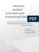 Comprehensive Individualized Curriculum and Instructional Design (Samuel Sennott, Sheldon Loman, Kristy Lee Park Etc.)