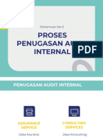 Audit Internal: Fungsi Asurans dan Konsulting