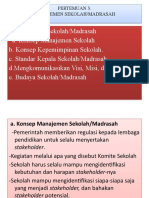 MANAJEMEN SEKOLAH