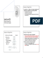 CSE225 Lecture 05 Analysis of Algorithms