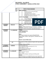 GRADE-7CAIE - 2ND QUARTERLY ASSESSMENT-syllabus and Datesheet - 2022-23