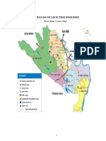 Bản Đồ Du Lịch Tỉnh Ninh Bình Ninh Binh Visitor Map