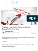 Regulatory Risk and Performance-Based Oversight Fundamentals