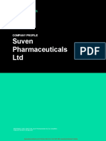 Suven Pharmaceuticals Competitors Report