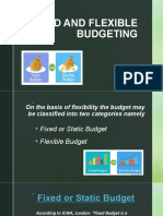 Fixed and Flexible Budgeting