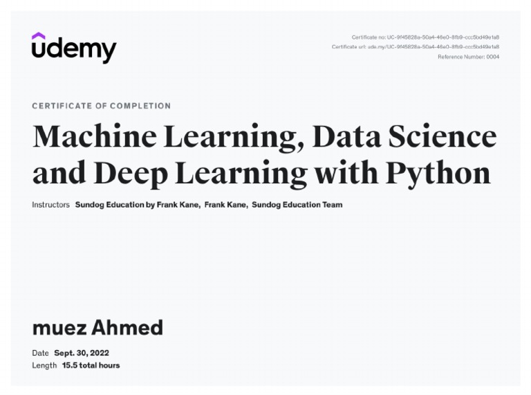 Machine Learning | PDF image.
