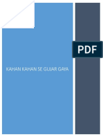 Kahan Kahan Se Gujar Gaya (Edited and Complete)