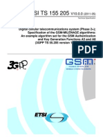 ETSI TS 155 205: Technical Specification