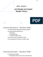 SAPM - Module 2 - Efficient Market and Capital Market Theory