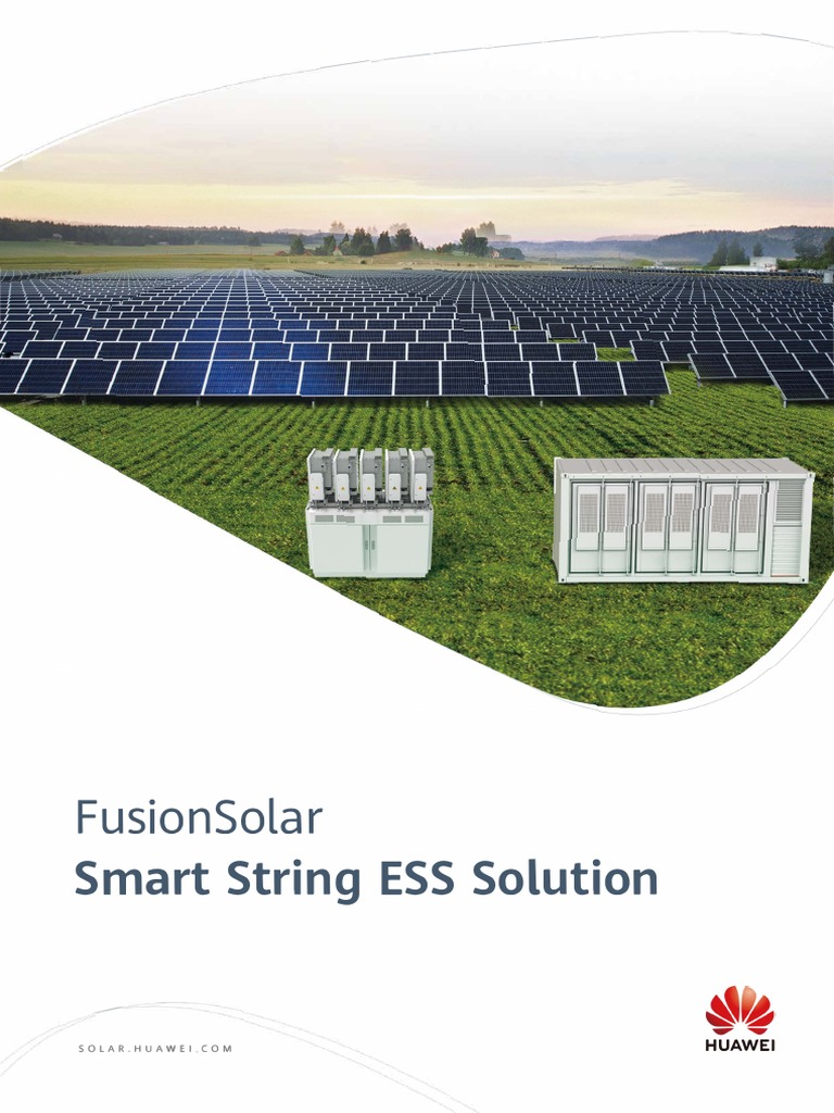 FusionSolar Smart String ESS Solution Datasheet-20210928 | PDF ...