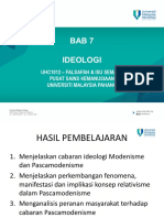 BAB 7 Ideologi Falsafah - Ahmad Irfan