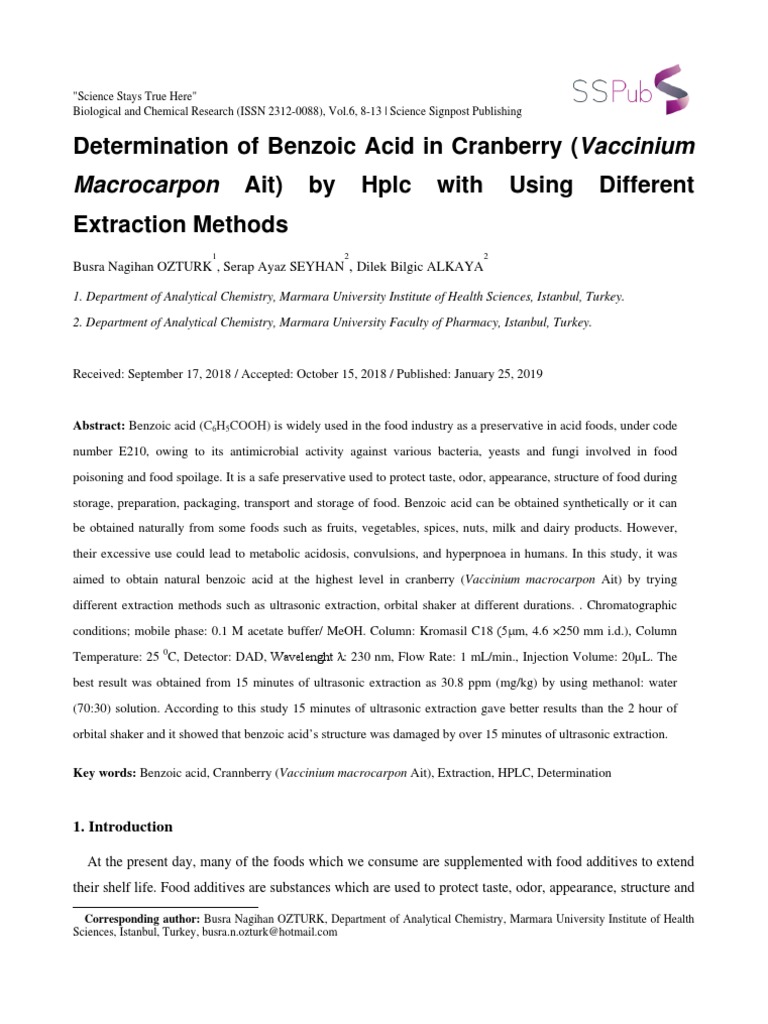 NMKL 124 | PDF | High Performance Liquid Chromatography | Analytical ...