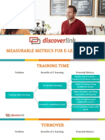 Measurable Metrics For e Learning Roi