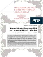 Jurnal Reading - Fitur Neuroradiologi Pada Infeksi SARS-COV-2 Sedang Hingga Berat