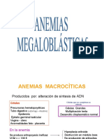 Anemia Megaloblasticas y No Megaloblasticas