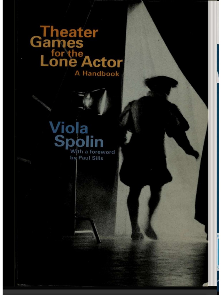Theater Games For The Lone Actor Viola Spolin PDF