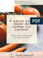 4 Pasos para Dejar de Comer Sin Control, Mindful Eating