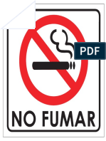 NO FUMAR