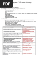 GRD Performing Nasopharyngeal Nasotracheal Suctioning