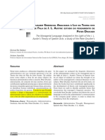 A Linguagem Gerencial Analisada À Luza Da Teoria de Austin