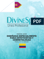 Brochure DivineSpa Cali Disproestetica