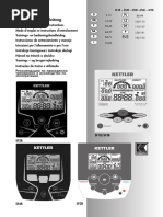 Kettler Axos Cross M Cross Trainer User Manual PDF