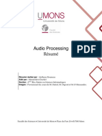Audio processing