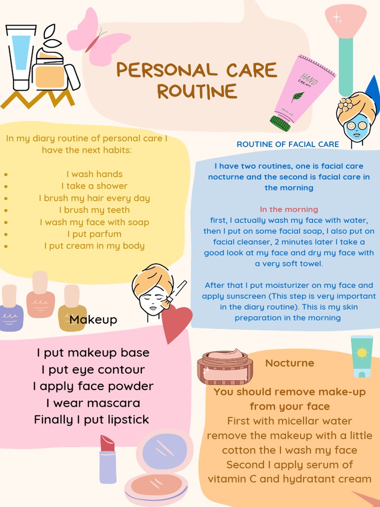 Personal Care Routine PDF