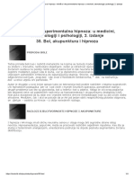 Bol, Akupunktura I Hipnoza - Klinička I Eksperimentalna Hipnoza - U Medicini, Stomatologiji I Psihologiji, 2. Izdanje