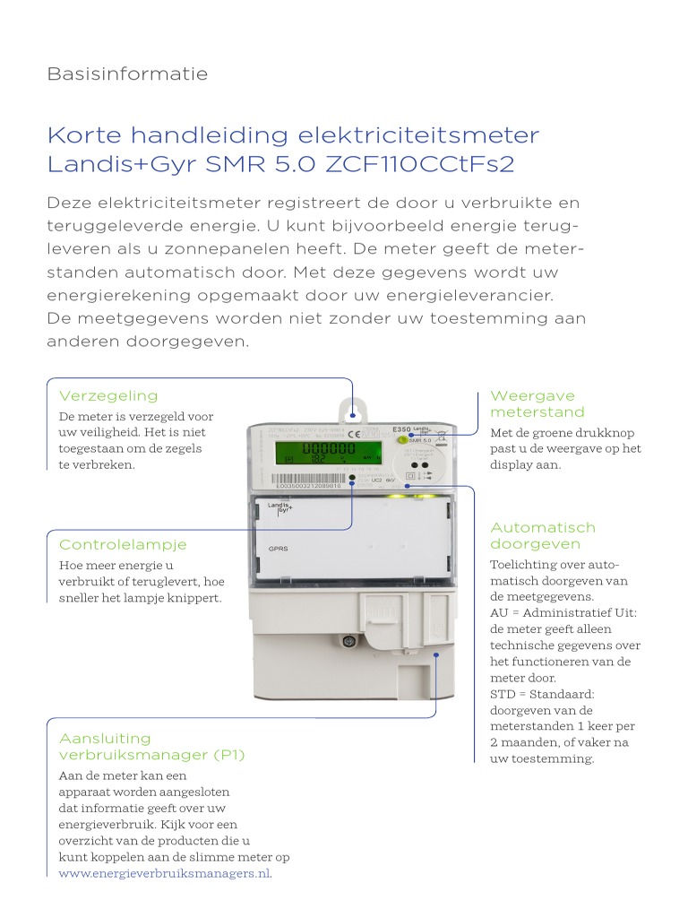Liander-L+G ELEK ZCF110CCtFs2 v1 2 | PDF