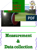 Lecture 7 DMS 411 Measurement and Data Collection