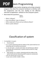 System Programming