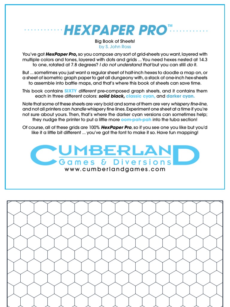 HexPaper Sheet Book PDF Image Processing Vision