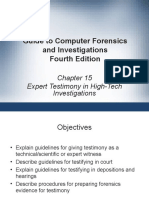 Expert Testimony Guide for Computer Forensics Investigations