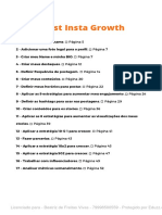 Check List Insta Growth