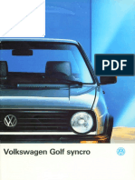 VW Golf Syncro 1987 NL