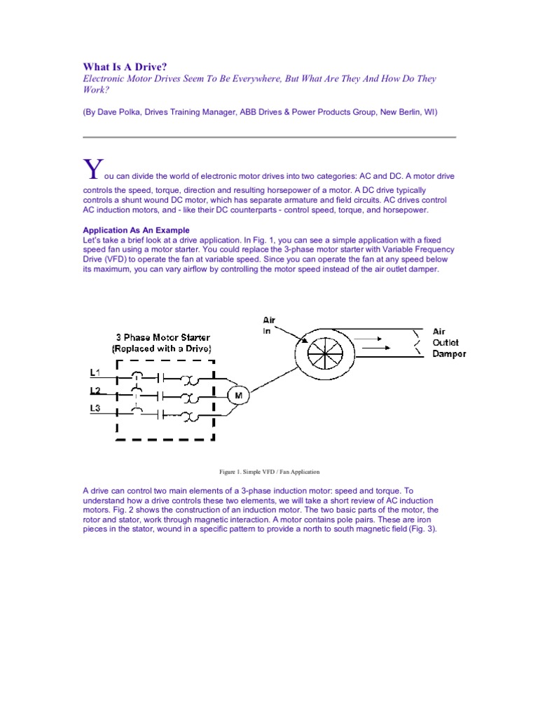 Simple VFD Fan Overview | PDF