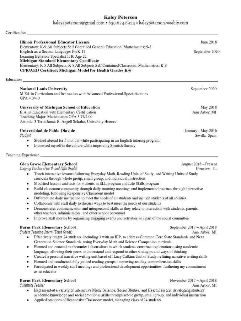 Kaley Peterson Resume 2022 1 - 1713089823