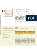 Climate Change Impacts On Marine Ecosystems