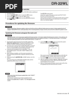 E dr-22wl Fw-Update VD