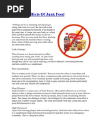Download Harmful Effects of Junk Food by netncafe SN61748004 doc pdf