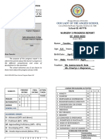 Nursery 2 Progress Report SY2022 23 Cavales