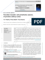 Parachute Dynamics and Perturbation Analysis